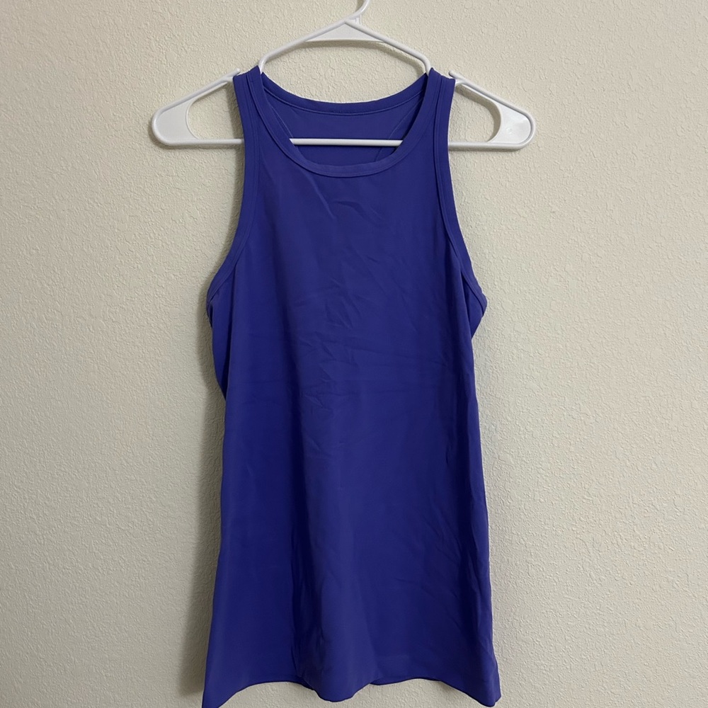 lululemon athletica Cobalt Blue Tank Top